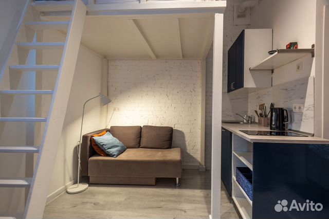

Квартира-студия, 20 м², 2 кровати