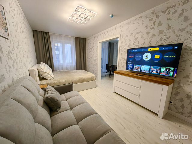 

1-к. квартира, 40,7 м², 2 кровати