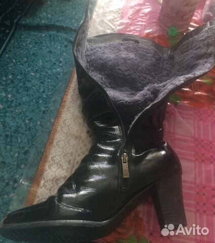 Сапоги зимние натуральные