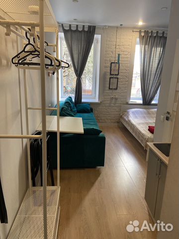 

Квартира-студия, 20 м², 2 кровати