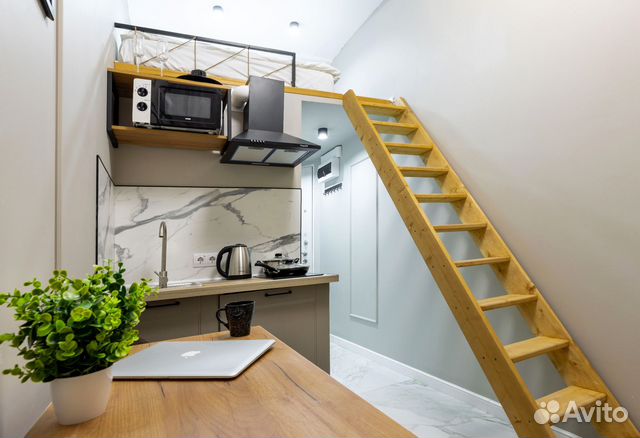 

Квартира-студия, 14 м², 1 кровать