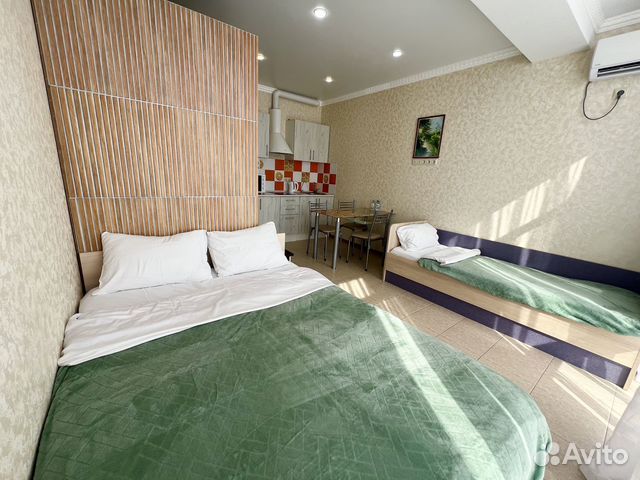 

Квартира-студия, 26 м², 2 кровати