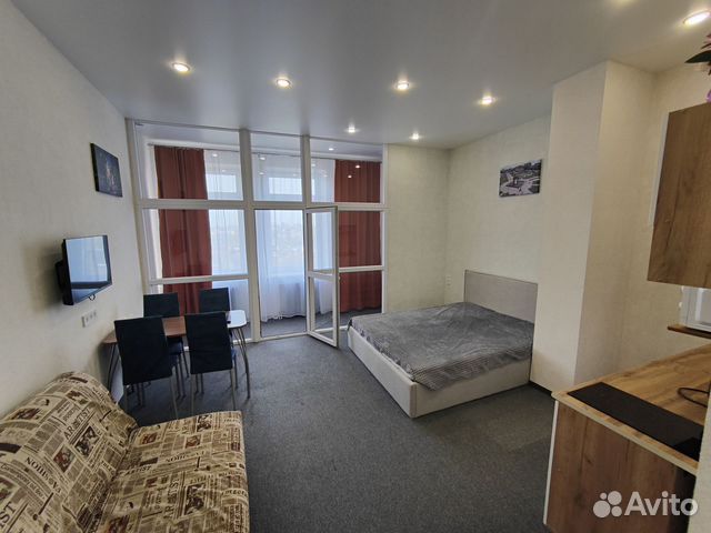 

1-к. квартира, 30 м², 2 кровати