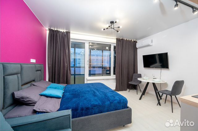 

Квартира-студия, 25 м², 2 кровати