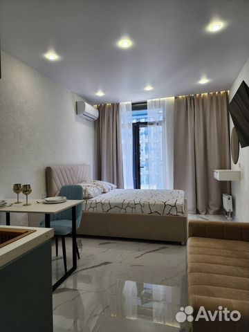 

Квартира-студия, 23 м², 2 кровати