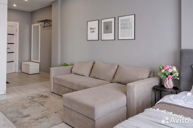 

Квартира-студия, 35 м², 2 кровати