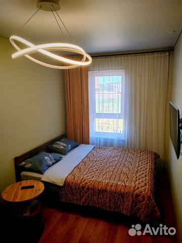 

1-к. квартира, 34 м², 2 кровати