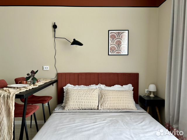 

Квартира-студия, 28 м², 2 кровати