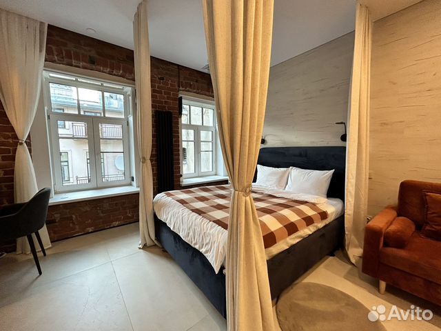 

Квартира-студия, 34 м², 2 кровати
