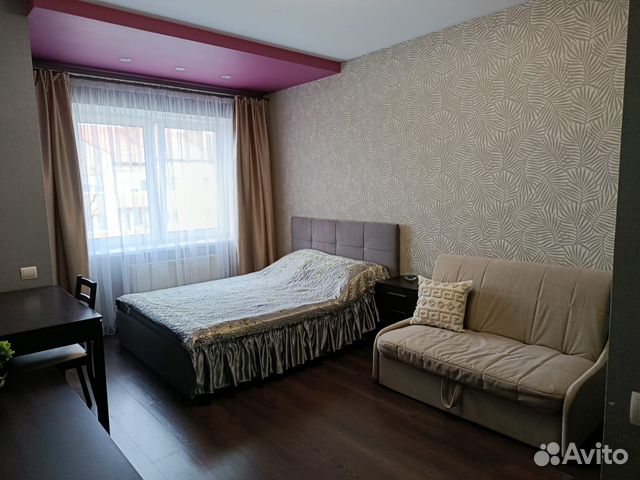 

1-к. квартира, 37,5 м², 2 кровати