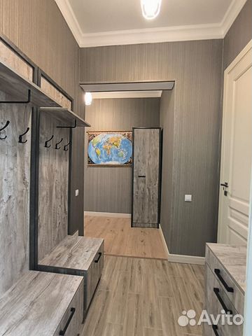 

1-к. квартира, 54 м², 2 кровати