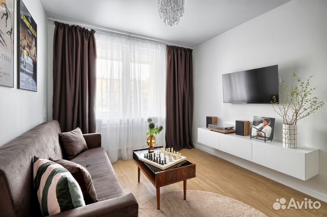 

2-к. квартира, 60 м², 2 кровати