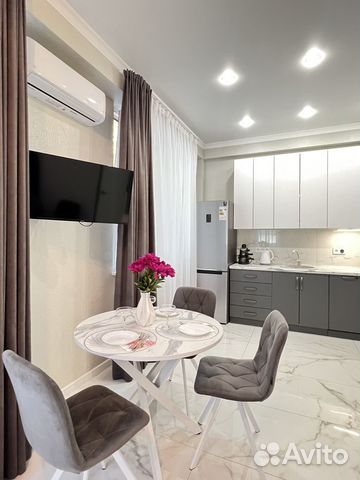 

1-к. квартира, 40 м², 2 кровати