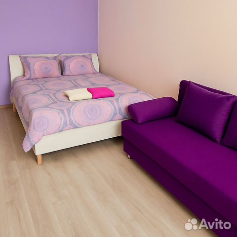 

1-к. квартира, 36 м², 2 кровати