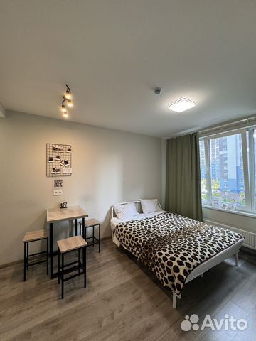 

Квартира-студия, 24,8 м², 2 кровати