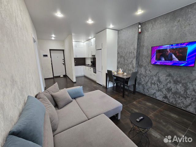 

1-к. квартира, 42 м², 2 кровати