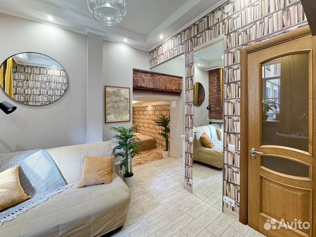 

Квартира-студия, 28 м², 2 кровати