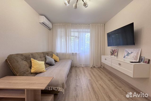 

1-к. квартира, 32 м², 2 кровати