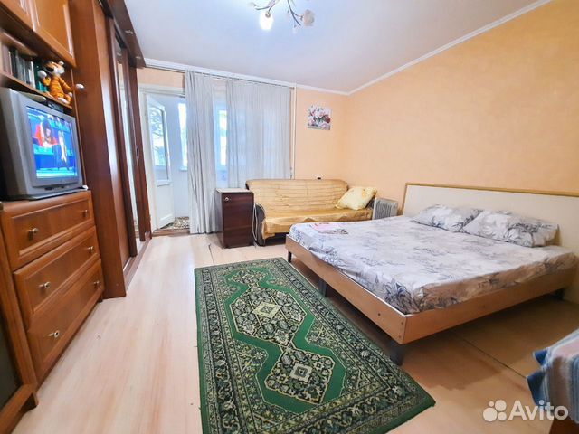 

1-к. квартира, 30 м², 3 кровати