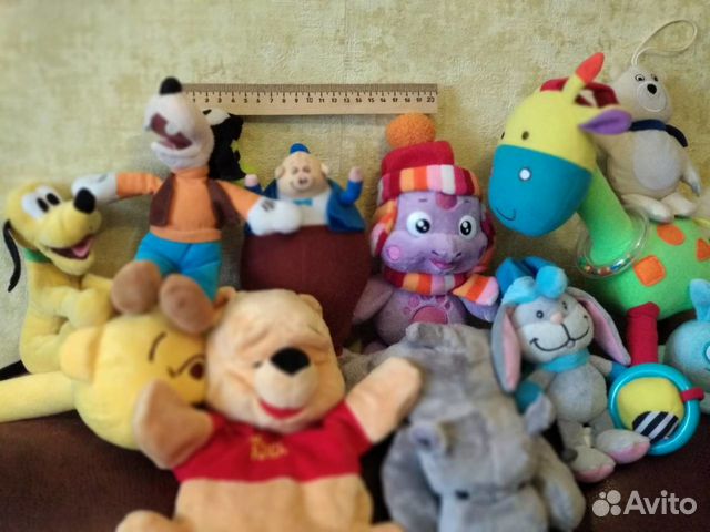 Мягкие и поющие игрушки