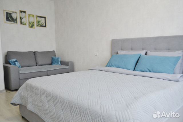 

1-к. квартира, 38 м², 2 кровати