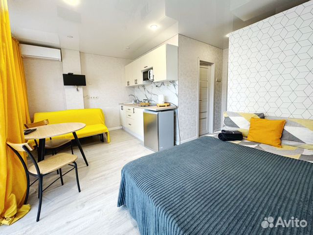 

Квартира-студия, 26 м², 2 кровати