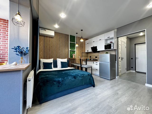 

Квартира-студия, 32 м², 2 кровати