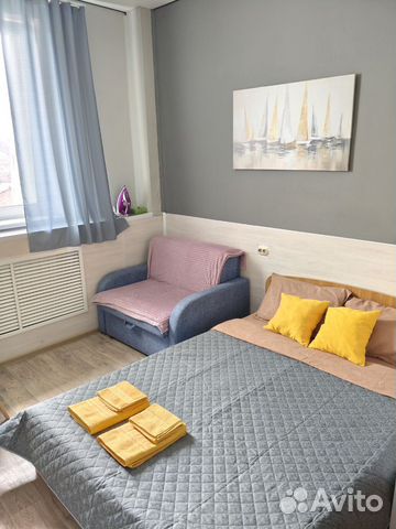 

Квартира-студия, 16,1 м², 2 кровати