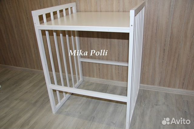 Кроватка-трансформер mika polli 8в1 65 см