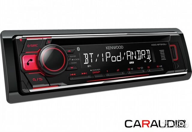 CD- Bluetooth ресивер kenwood KDC-BT510U