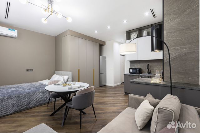 

Квартира-студия, 30 м², 2 кровати
