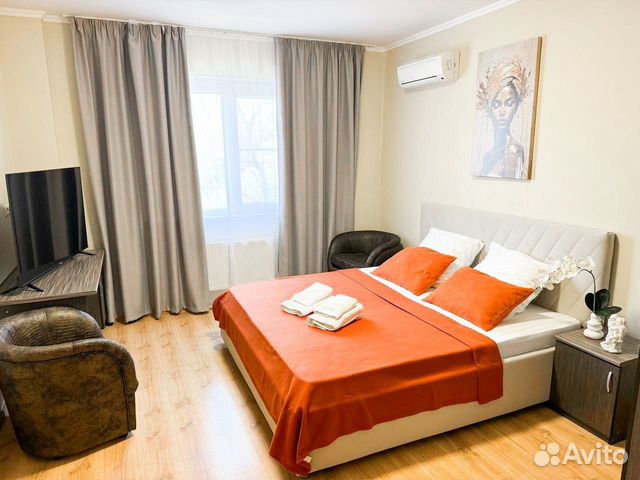 

1-к. квартира, 39 м², 2 кровати
