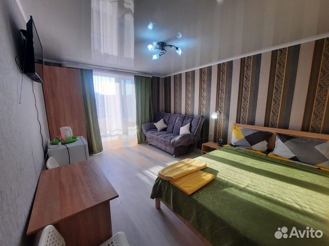 

Квартира-студия, 24 м², 2 кровати