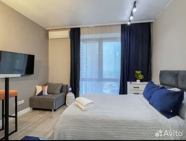 

Квартира-студия, 26 м², 2 кровати