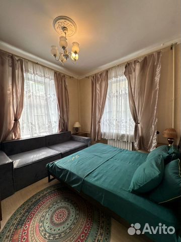

1-к. квартира, 49 м², 2 кровати