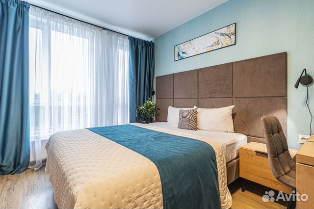 

Квартира-студия, 26 м², 2 кровати