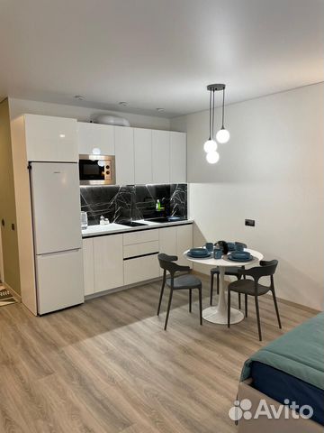 

Квартира-студия, 33 м², 2 кровати