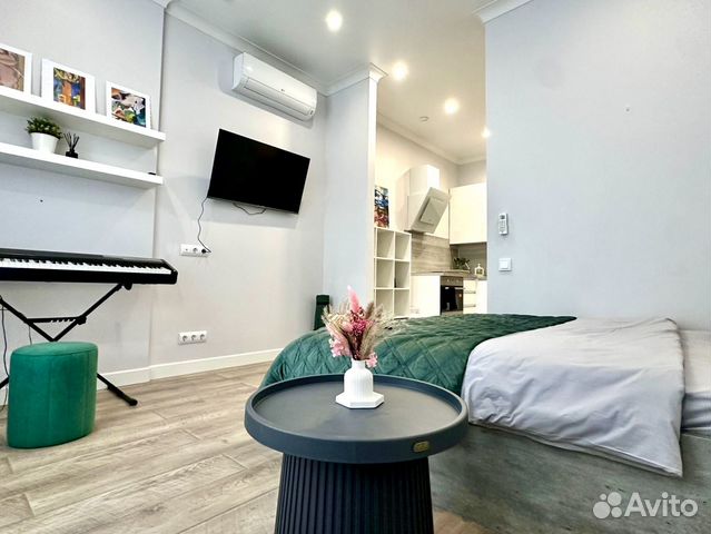 

Квартира-студия, 30 м², 2 кровати