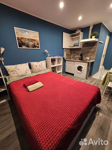 

Квартира-студия, 15 м², 1 кровать