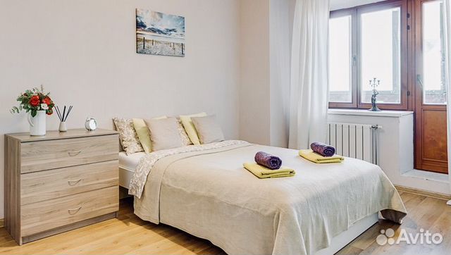 

1-к. квартира, 51 м², 3 кровати