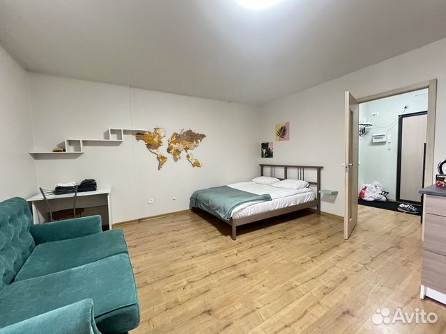 

Квартира-студия, 35 м², 1 кровать