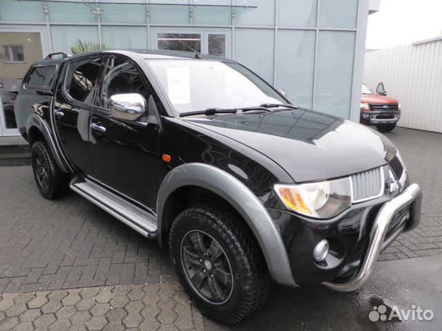 В разборе mitsubishi L200 2006 №133 черный