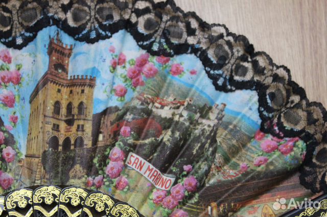 Веер San-Marino эксклюзивный