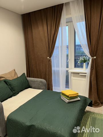 

Квартира-студия, 30 м², 2 кровати