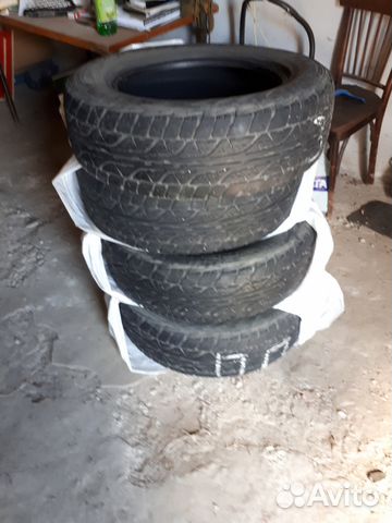 Летние шины dunlop grandtrek 225/65/17