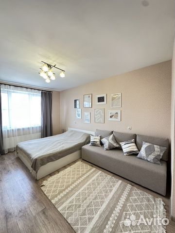 

1-к. квартира, 43 м², 2 кровати