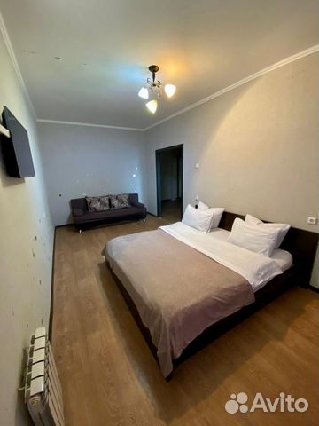 

1-к. квартира, 45 м², 2 кровати