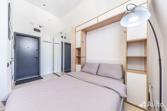 

Квартира-студия, 20,5 м², 1 кровать