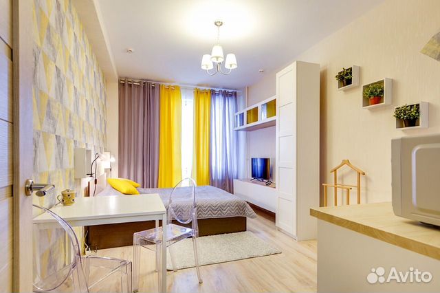 

Квартира-студия, 26 м², 1 кровать