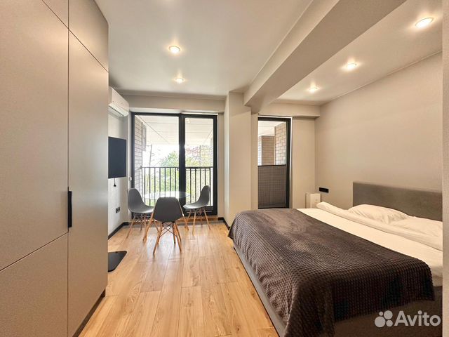 

Квартира-студия, 27 м², 1 кровать